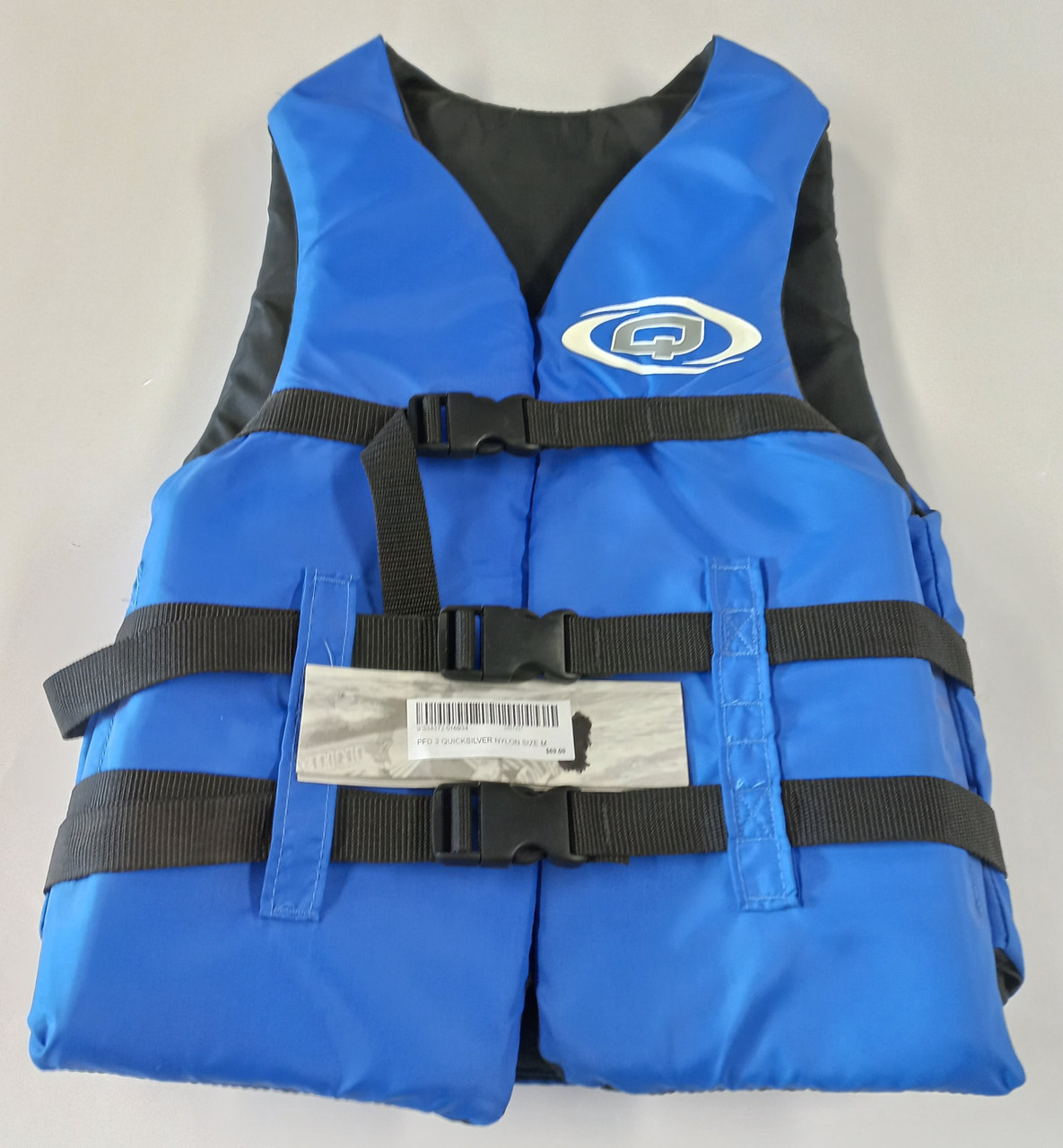 Water Ski Jacket Quicksilver Medium Adult PFD Type 3 60Kg plus