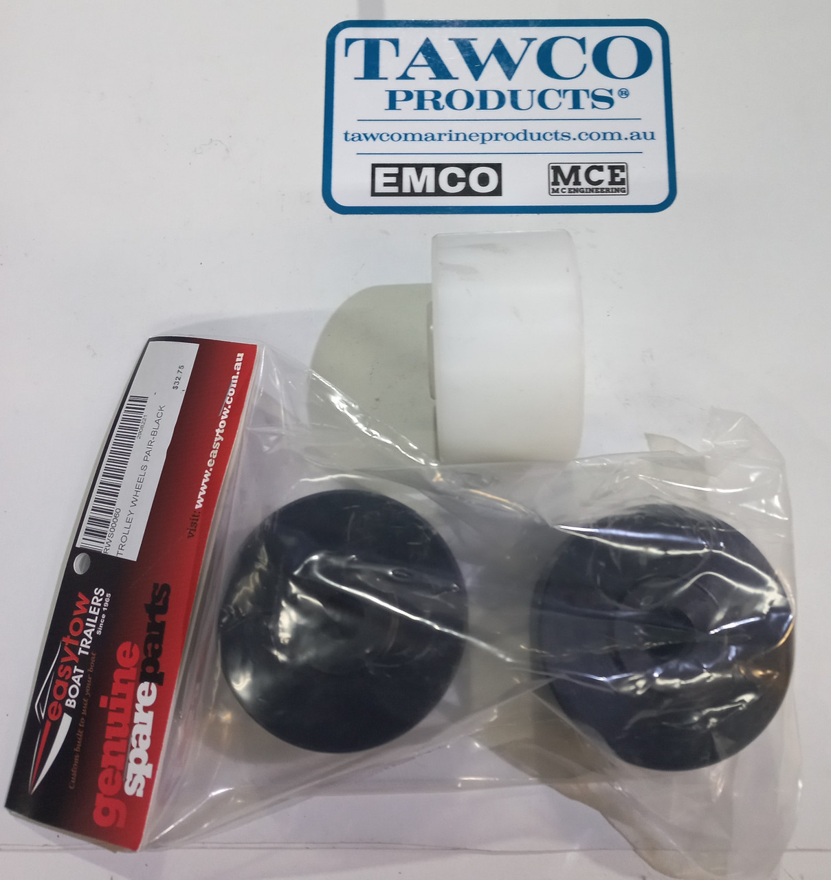 Easytow trolley wheels Black TAWCO PRODUCTS