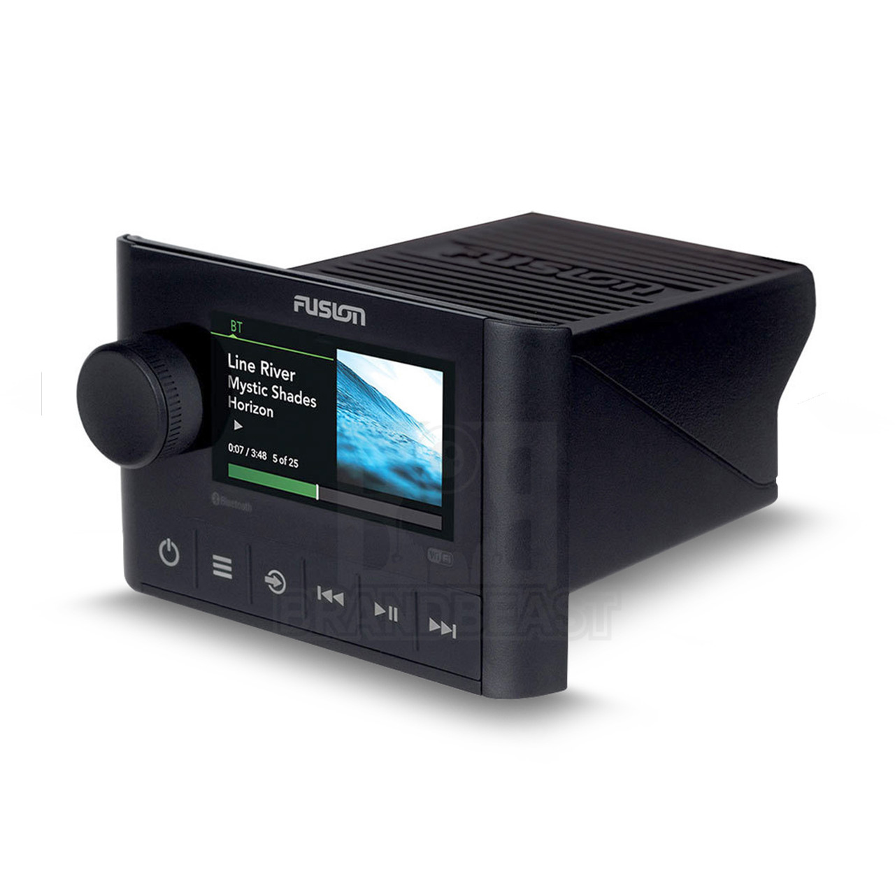 Fusion® Apollo™ SRX400 Apollo Marine Zone stereo with built-in Wi-Fi