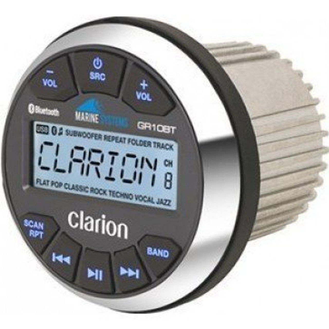 Clarion MARINE USB/MP3/WMA RECEIVER WITH BUILT-IN BLUETOOTH