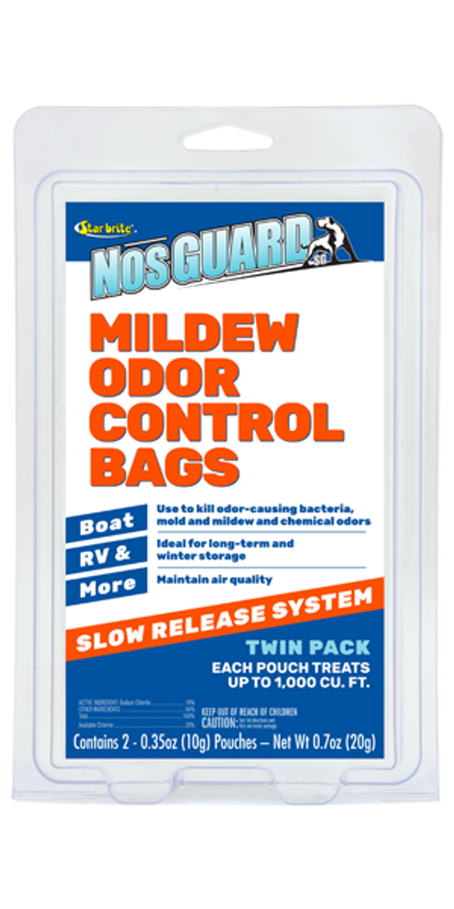 NosGUARD SG Mildew Odor Control Bags - Slow Release Formula