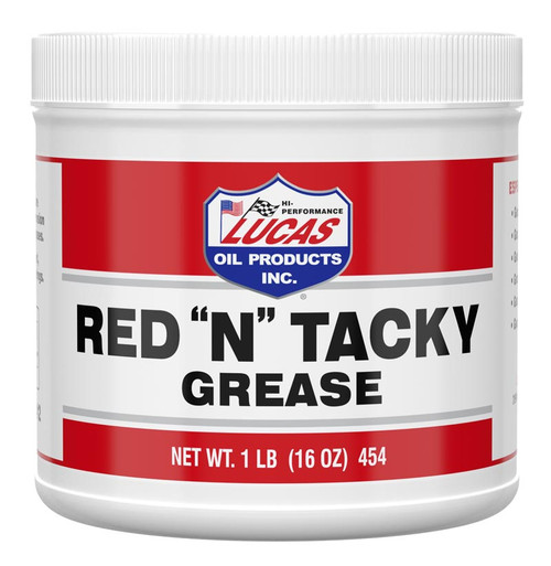 Lucas Red N Tacky Grease 454G