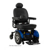 Front - Pride Jazzy Elite HD Blue Power Wheelchair
