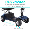 Vive Health 4-Wheel Mobility Scooter - Series A(Blue)