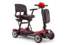 E-WHEELS LIGHTWEIGHT FOLDING MOBILITY SCOOTER EW-26 Red