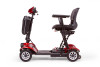 E-WHEELS LIGHTWEIGHT FOLDING MOBILITY SCOOTER EW-26 Red