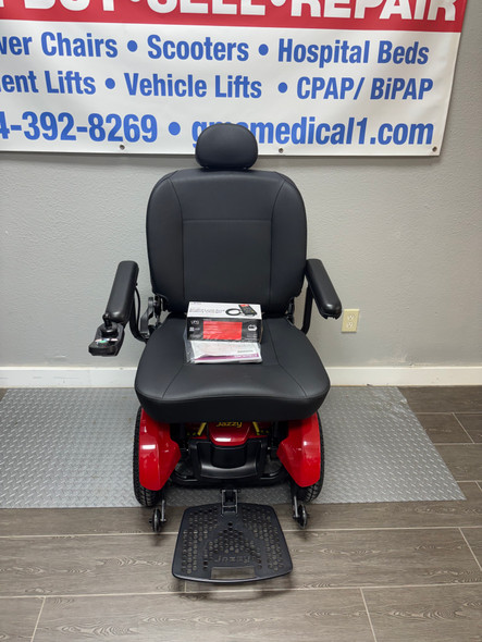 Open Box Pride Mobility Jazzy Elite HD Heavy-Duty Power Wheelchair – SN #JC806326200HF0