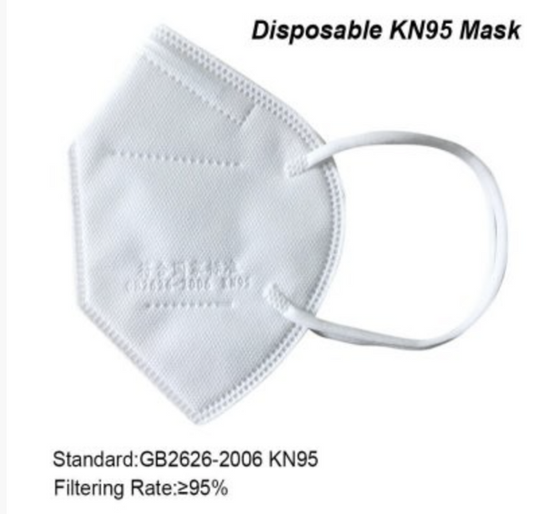 KN95 Mask Safety Mask Comfort Breathable Mask Earloop Style 10 Pack