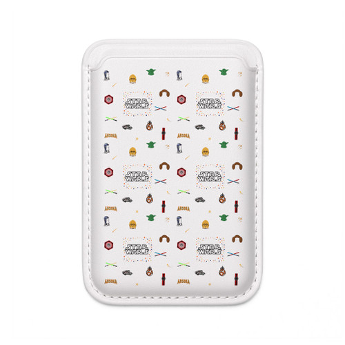Far Out Galaxy All-Over Vegan Wallet (Magsafe® Compatible)