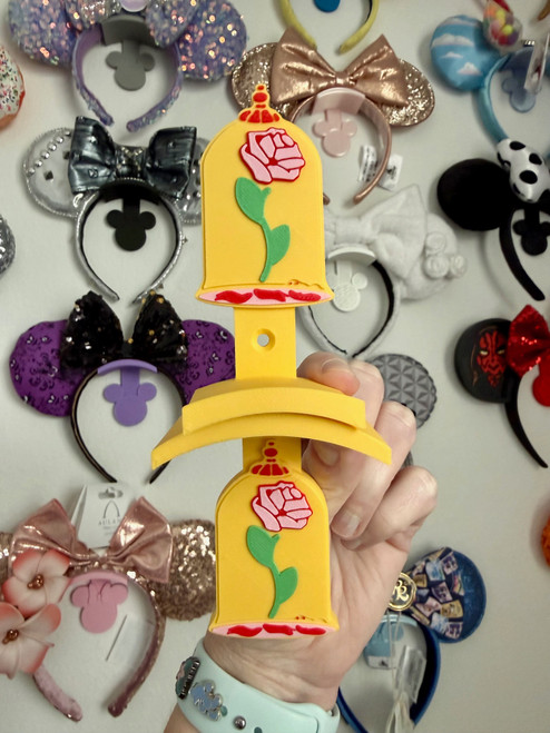 Enchanted Rose Ear & Bag Hangers