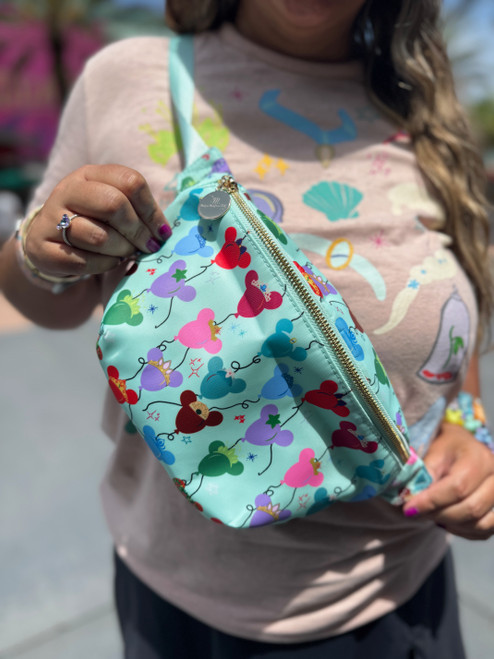 Princess & Villains Balloons Fanny Pack/Belt Bags