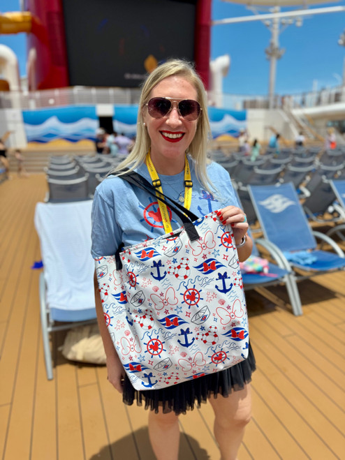 Disney Cruise Inspired Large Tote Bag