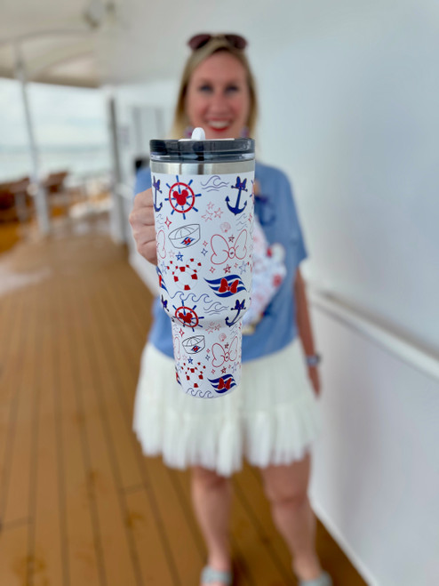 Disney Cruise Inspired 40oz Tumbler
