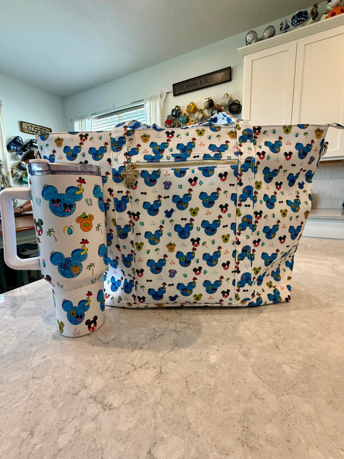 Floatie Friends WATERPROOF Beach Pool Cruise Resort Tote Bag