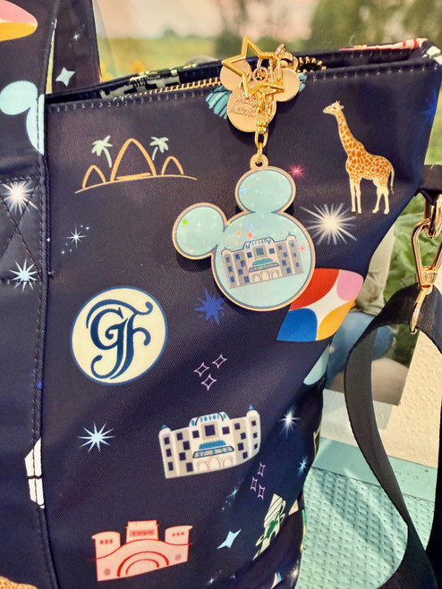 DVC Bag Charm Keychain -- Riviera