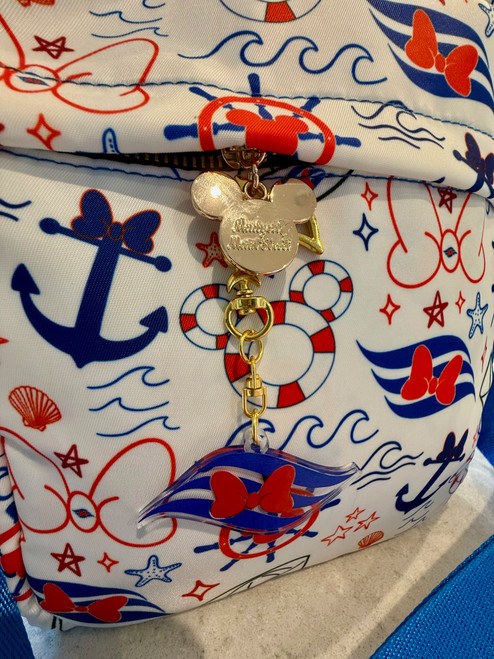Disney Cruise Inspired Bag Charm Keychain