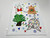Double-sided Halloween AND Christmas Plush Fleece Blanket