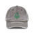 IDF Inspired Vintage Hat -- Green with Israel Flag