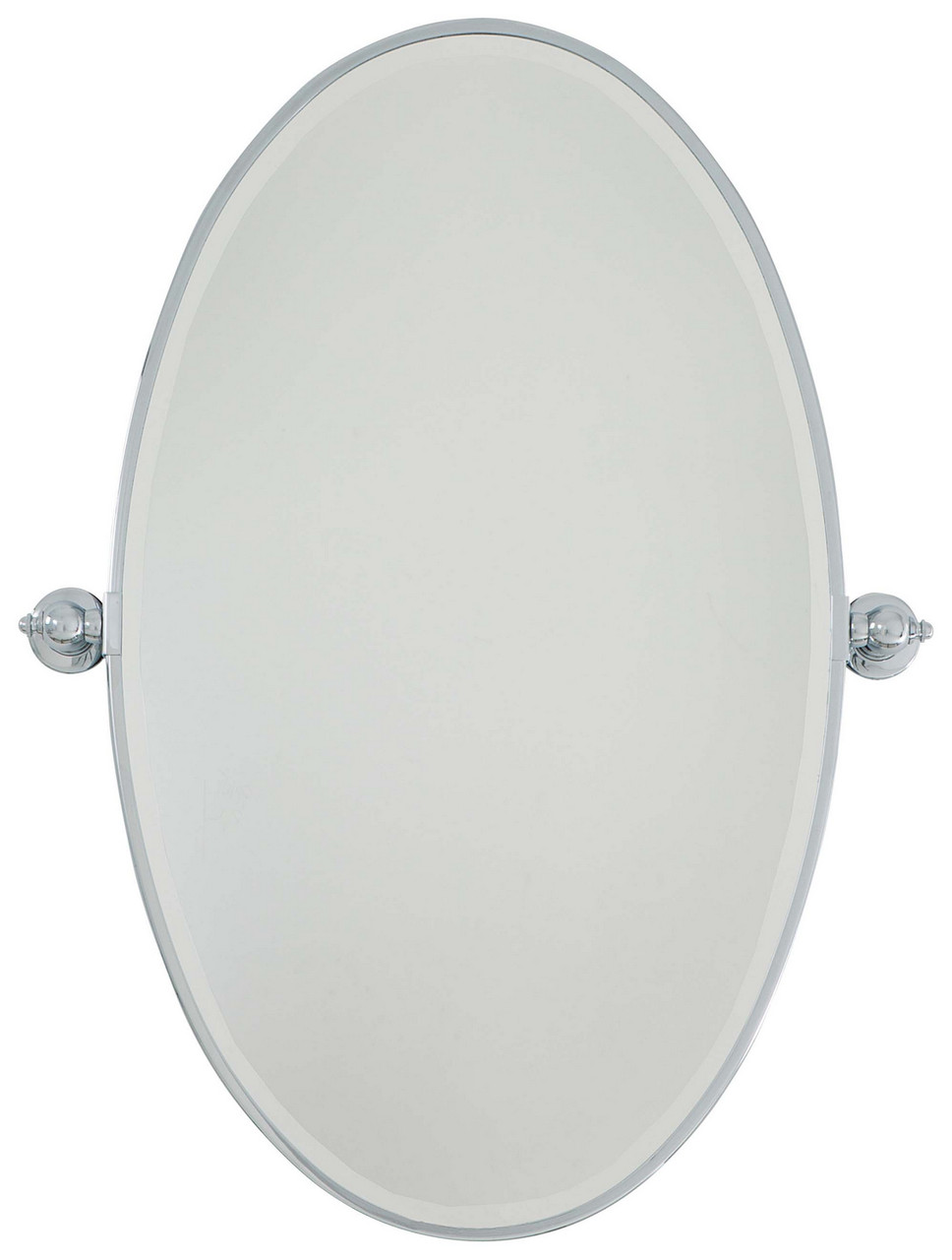 Minka Lavery 1431-77 Oval Mirror, Standard, Chrome Finish by Minka Lavery 