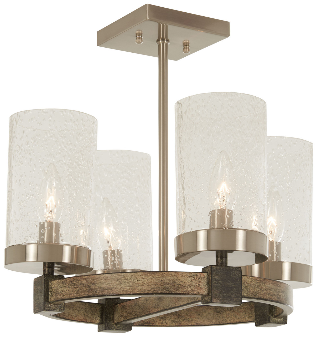 Minka-Lavery Bridlewood Semi Flush Mount - Thumbnail 4