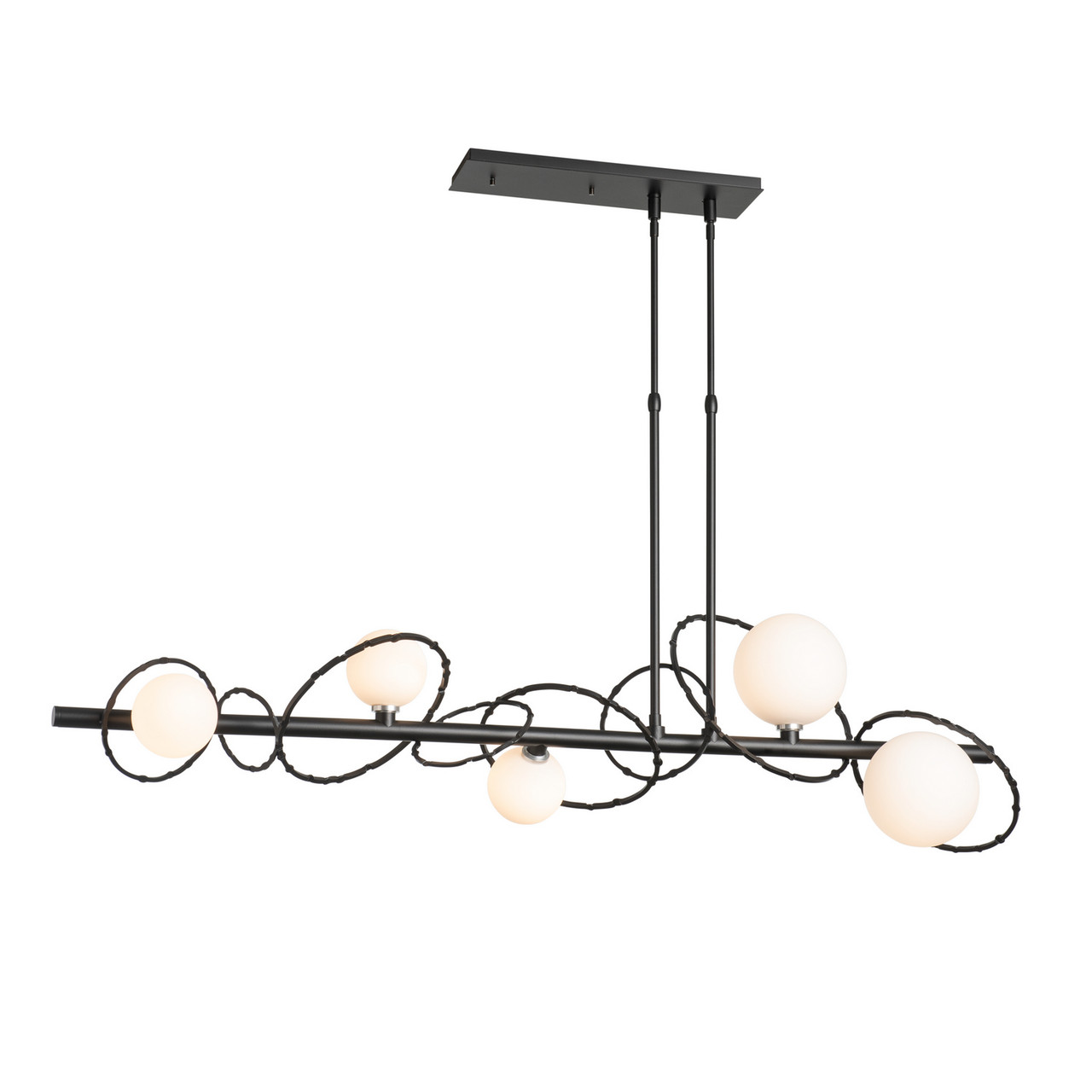 five light linear pendant