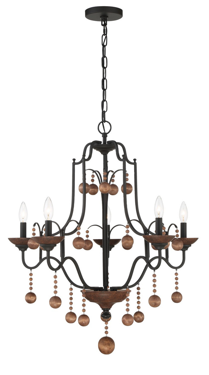 Minka-Lavery Colonial Charm Chandelier - Thumbnail 3