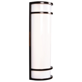 Cove Dual Voltage LED Wall Fixture in Bronze (18|20106LEDMG-BRZ/ACR)