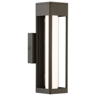 Soll LED Outdoor Wall Mount in Oil Rubbed Bronze (18|20126LEDDMG-ORB/OPL)