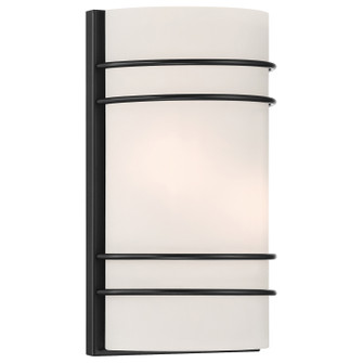 Cassi LED Wall Sconce in Matte Black (18|20416LEDDLP-MBL/OPL)