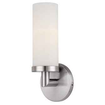 Aqueous One Light Wall Fixture in Brushed Steel (18|20441-BS/OPL)