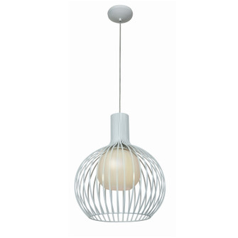 Chuki One Light Pendant in White (18|23435-WH/OPL)