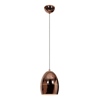 Slice One Light Pendant in Rose Gold (18|28094-SCP)