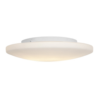 Orion Three Light Flush Mount in White (18|50162-WH/OPL)