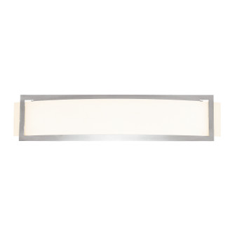 Argon Two Light Wall Fixture in Brushed Steel (18|62105-BS/OPL)