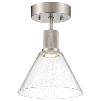 Port Nine Martini LED Semi-Flush Mount in Brushed Steel (18|63146LEDD-BS/SDG)