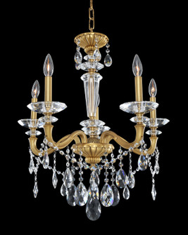 Jolivet Five Light Chandelier in Historic Brass (238|021770-032-FR001)