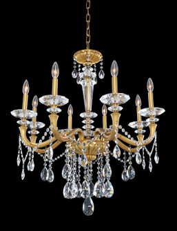Jolivet Eight Light Chandelier in Historic Brass (238|021771-032-FR001)
