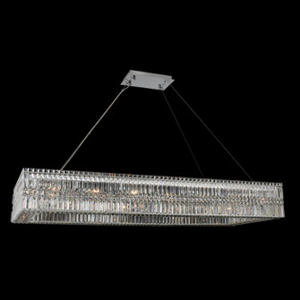 Rettangolo 18 Light Island Pendant in Chrome (238|035061-010-FR001)