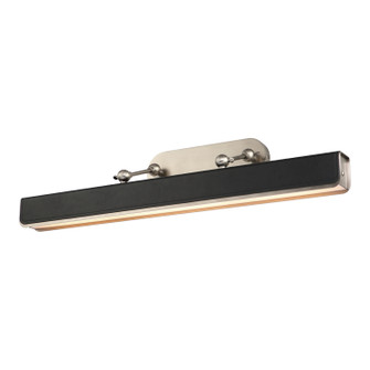 Valise Picture LED Wall Sconce in Aged Nickel/Tuxedo Leather (452|PL307931ANTL)