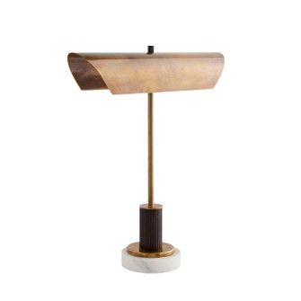 Lansing Two Light Table Lamp in Vintage Brass (314|42039)