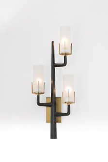 Griffin Three Light Wall Sconce in Antique Brass (314|49082)