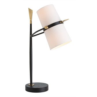 Yasmin Two Light Table Lamp in Antique Black (314|49680)