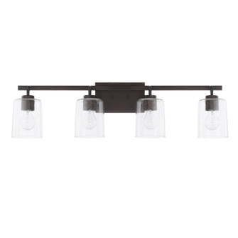 Greyson Four Light Vanity in Bronze (65|128541BZ-449)