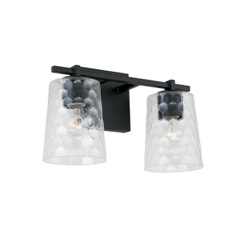 Burke Two Light Vanity in Matte Black (65|143521MB-517)