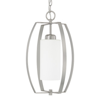 Folsom One Light Foyer Pendant in Brushed Nickel (65|515911BN-342)