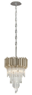 Mystique Three Light Pendant in Modern Silver Leaf (68|226-43)