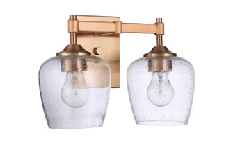 Stellen Two Light Vanity in Satin Brass (46|12413SB2)