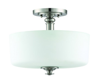 Dardyn Three Light Convertible Semi Flush in Brushed Polished Nickel (46|49853-BNK)