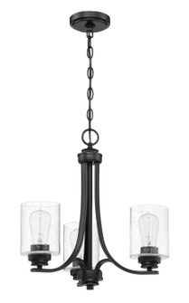Bolden Three Light Chandelier in Flat Black (46|50523-FB)