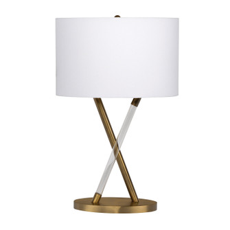 Table Lamp One Light Table Lamp in Natural Brass (46|86224)